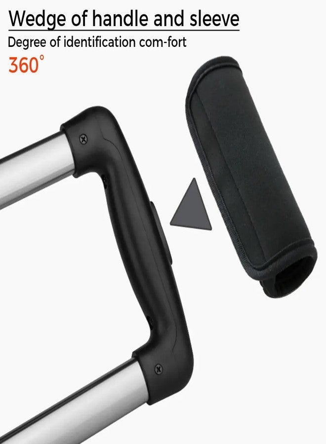 LINYUEARUI 5pcs Luggage Handle Bag, luggages Handles Packaging Comfortable and Soft chloroprene Rubber Luggage identifier Cruise Travel Accessories Carrying Sleeve Handle Cover Airplane Flight Handbag Door - Image 4